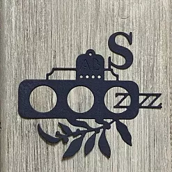 Нож "Хлопковые истории 2", 7,5х8,5 см (ArtScrap)