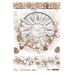 Бумага А4 "Рисовая. Cozy Time" (Ciao bella, CBRP279)