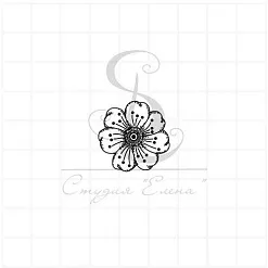 Штамп "Дзен 3. Малый", 2,4х2,4 см (Студия "Елена") Штамп "Дзен 3. Малый", 2,4х2,4 см (Студия "Елена")