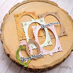 Нож "Картинная галерея. Овальный вырез", 5,5х8,3 см (ScrapMania)