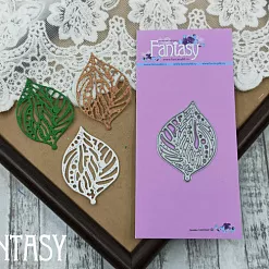 Нож для вырубки "Лист Волшебный 1" (Fantasy)