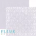 Набор бумаги 20х20 см "Шебби Шик Базовая 2.0", 12 листов (Fleur-design)