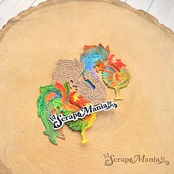 Нож "Русские сказки. Петушок-золотой гребешок", 4х5 см (ScrapMania) Нож "Русские сказки. Петушок-золотой гребешок", 4х5 см (ScrapMania)