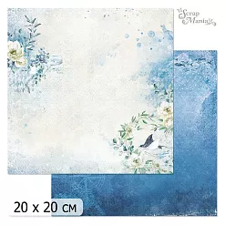 20х20 Бумага "Океания. Дизайн 2" (ScrapMania, 238 598) 20х20 Бумага "Океания. Дизайн 2" (ScrapMania, 238 598)