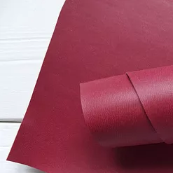 Отрез экокожи 50х70 см "Vivella. Темно-красный"