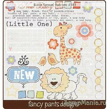Натирки "Little Sprout" (Fancy Pants)