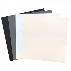 Набор текстурированного кардстока 30х30 см "Foil Quill. Neutrals", 60 листов (Core'dinations)