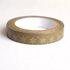 Скотч бумажный "Снежинка" (Marianne design)