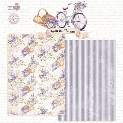 Набор бумаги А4 "Arоme de Provence", 12 листов (DreamLight Studio)