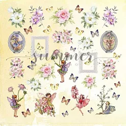 Бумага "Fairy Garden. Fairy" (Summer Studio)