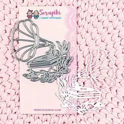 Нож "Граммофон", 7,2х9 см (Scrapiki)