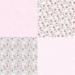 Набор бумаги 20х20 см "Tender orchid", 10 листов (Фабрика Декору) Набор бумаги 20х20 см "Tender orchid", 10 листов (Фабрика Декору)