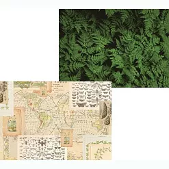 Набор бумаги А4 "Лес", 12 листов (Scrapodelie) Набор бумаги А4 "Лес", 12 листов (Scrapodelie)