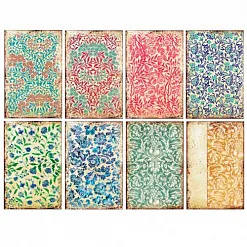 Набор карточек "Обои", 24 шт (Decorer) Набор карточек "Обои", 24 шт (Decorer)