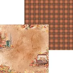 Бумага 30х30 см "Шепот листопада. Лист 01" (Scrapodelie)