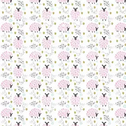 Набор бумаги 20х20 см "Scandi Baby Girl", 10 листов (Фабрика Декору)