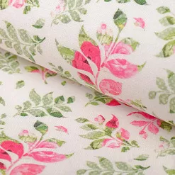 Отрез ткани 48х50 см "Великолепный розарий. Веточки на белом" (Артмикс)