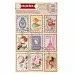 Наклейки 11х18 см "Марки" (АртУзор)