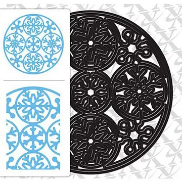 Нож для вырубки Xcut "Шар из снежинок" (DoCrafts)