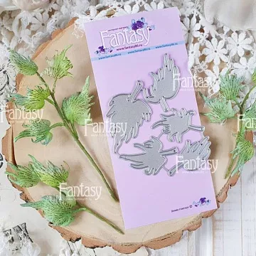 Нож "Листья 1640", 4,5х2,5 см (Fantasy)