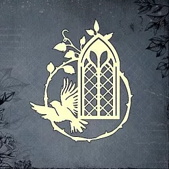 Чипборд "Лабиринты моей души 19", 7,1х8,5 см (Ромалетта)