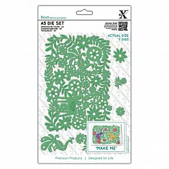 Набор ножей для вырубки Xcut "Цветочные мотивы" (DoCrafts) Набор ножей для вырубки Xcut "Цветочные мотивы" (DoCrafts)