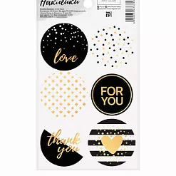 Наклейки 9х16 см "Золото" (АртУзор) Наклейки 9х16 см "Золото" (АртУзор)