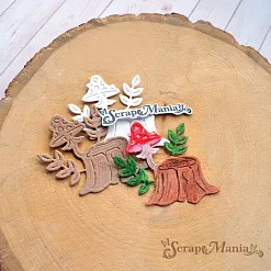 Нож "Русские сказки. Пень", 4,5х5 см (ScrapMania) Нож "Русские сказки. Пень", 4,5х5 см (ScrapMania)