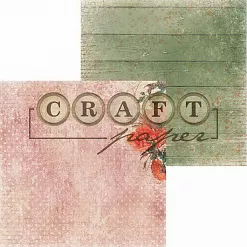 Набор бумаги 20х20 см "Муза", 8 листов (CraftPaper)