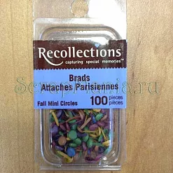 Набор мини-брадсов Recollections "Осенние круги"