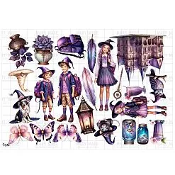Набор высечек из ткани "Школа магии", 23 шт (Mary Made) Набор высечек из ткани "Школа магии", 23 шт (Mary Made)