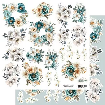 Бумага 30х30 см "Magic of the Northern Lights. Для вырезания" (Alchemy of Art) Бумага 30х30 см "Magic of the Northern Lights. Для вырезания" (Alchemy of Art)