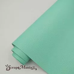 Отрез экокожи 30х69 см "Переплетный. Игуана. Мятный" (Pty Китай)