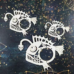 Чипборд "Шейкер. Рыба удильщик. Большой" (CraftStory)