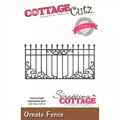 Форма для вырубки "Витиеватый забор" (CottCutz)