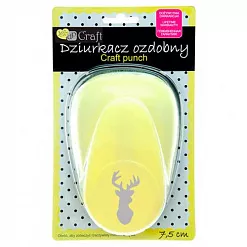 Дырокол Dalprint 7 см "Олень" (Dalprint)