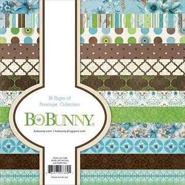Набор бумаги 15х15 см "Penelope", 36 листов (BoBunny)