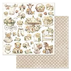 Бумага "Плюшевые малыши. Детали" (ScrapMania) Бумага "Плюшевые малыши. Детали" (ScrapMania)