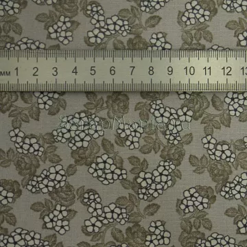 Отрез ткани "Ночные цветы" 50х110 см (Stoff)