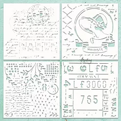 Чипборд "Patterns 3", 30х30 см (Mintay)