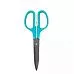 Ножницы с тефлоновым покрытием "Бирюзовые", лезвием 6,5 см