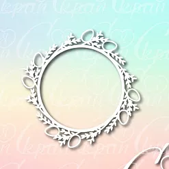 Чипборд "Рамка пасхальная" (LeoMammy) Чипборд "Рамка пасхальная" (LeoMammy)