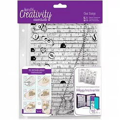 Штамп фоновый "Галантерея" (DoCrafts)