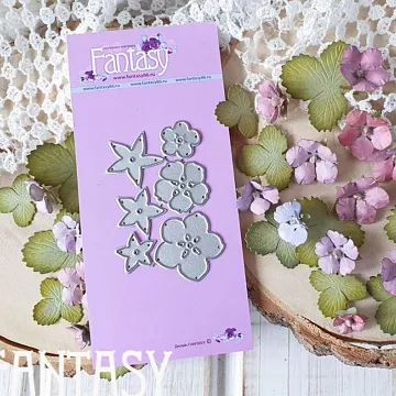 Нож "Цветы клубнички-малинки", 2,6 см (Fantasy)