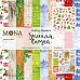 Набор бумаги 30х30 см "Зимняя сказка", 12 листов (MonaDesign)