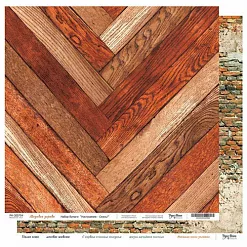 Бумага 30х30 см "Настроение - Осень! Медовое дерево" (PaperHome)