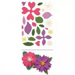 Нож "Цветы", 8х9 см (DoCrafts)