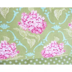 Отрез ткани 50х70 см "Сирень, цвет зеленый" (Tilda) Отрез ткани 50х70 см "Сирень, цвет зеленый" (Tilda)