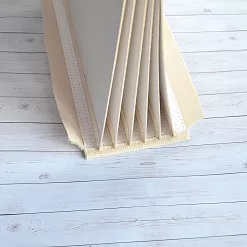 Переплет на 7 разворотов, с листами 20х25, цвет белый, шаг 1 см Переплет на 7 разворотов, с листами 20х25, цвет белый, шаг 1 см