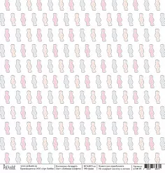 Бумага "Scrapgirl. Любимая конфета" (Polkadot) Бумага "Scrapgirl. Любимая конфета" (Polkadot)